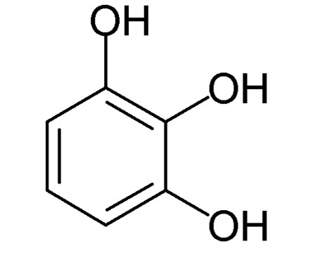 Pirogalhol (cido pirgalhico) 10grs 10grs Pirogalhol Quimicos 